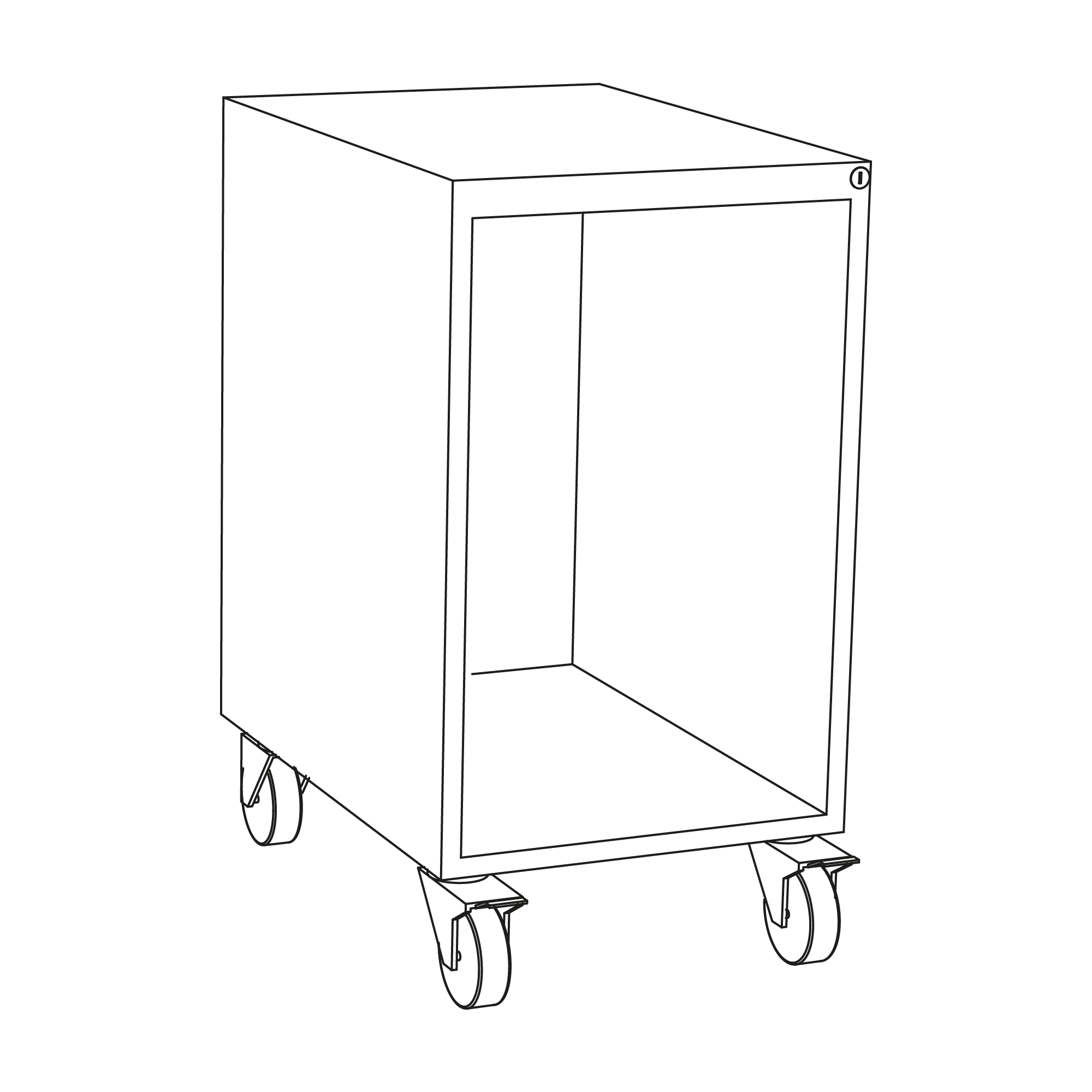 ERGO-line fahrbarer Schubladenschrank