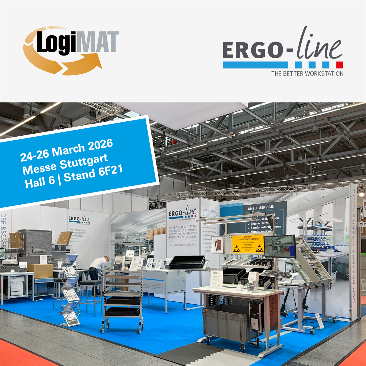 LogiMAT 2026 trade fair in Stuttgart
