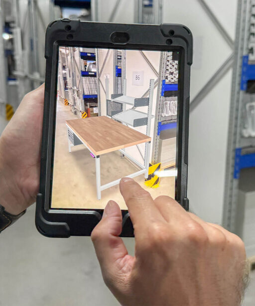 ERGO-line_AR-Visualisierung AR Visualisierung von ERGO-line