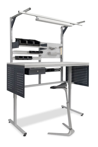ERGO-line ERGO-Light assembly table with standing aid